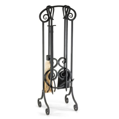 Pilgrim Home and Hearth 19003 Napa Forge Antique Scroll Fireplace Tool Set  Brushed Bronze - B0010AUIW4